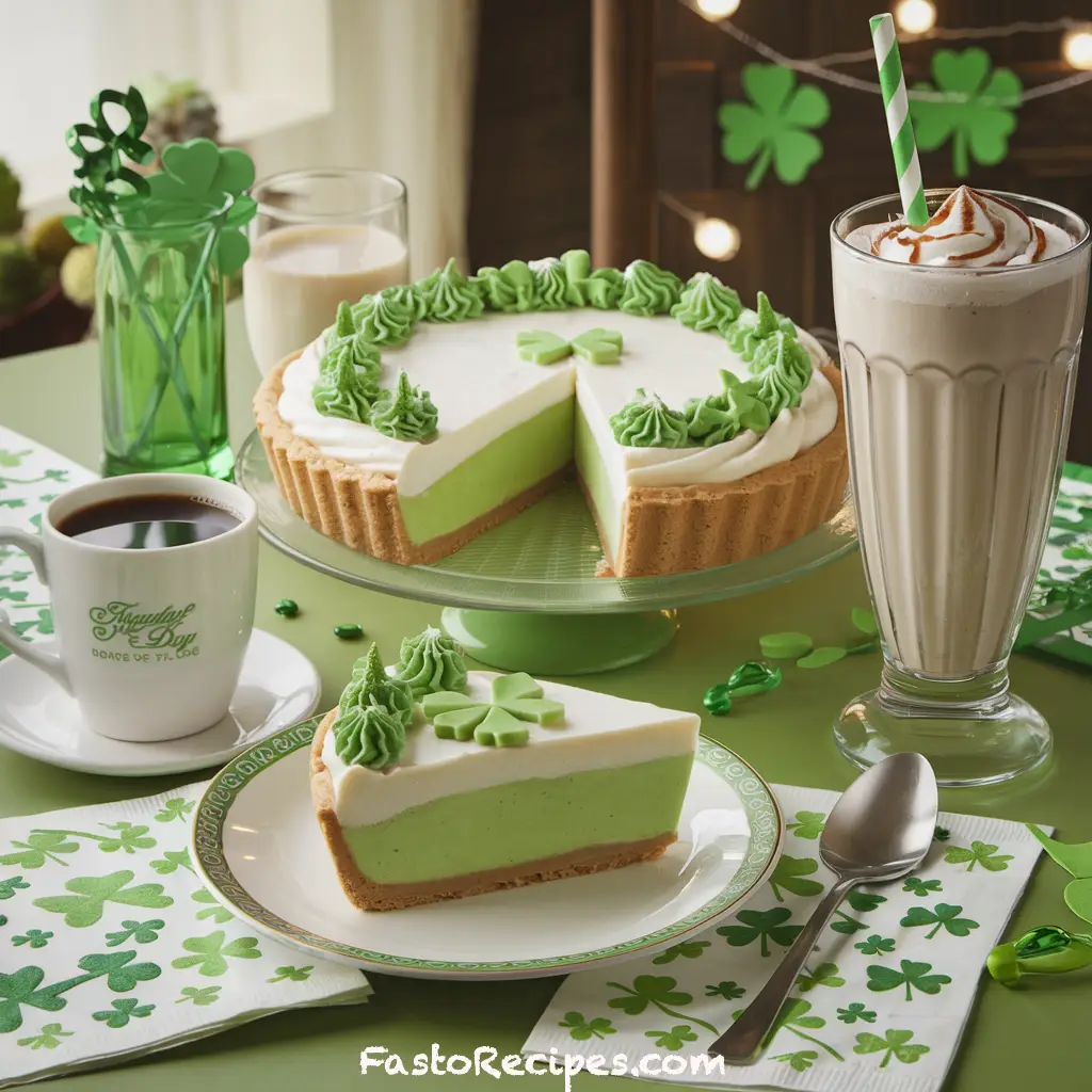 Shamrock Shake Pie