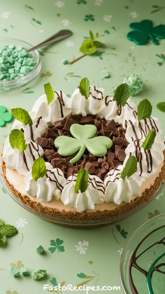 Shamrock Shake Pie