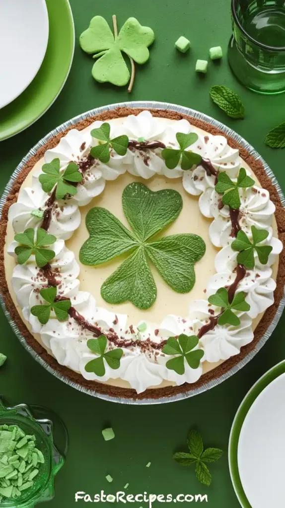 Shamrock Shake Pie
