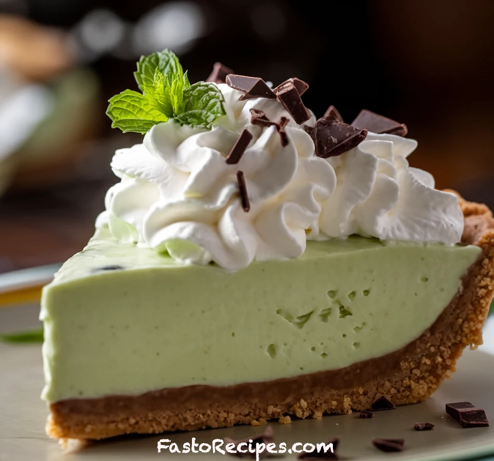 Shamrock Shake Pie