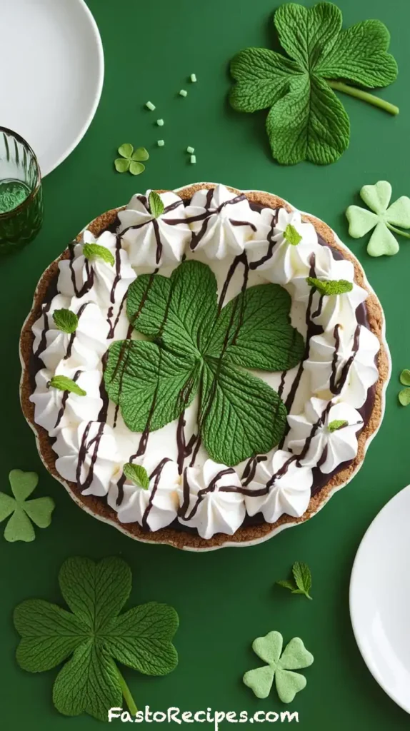 Shamrock Shake Pie