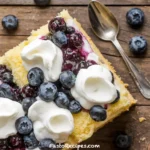 Sheet Pan Blueberry Shortcake