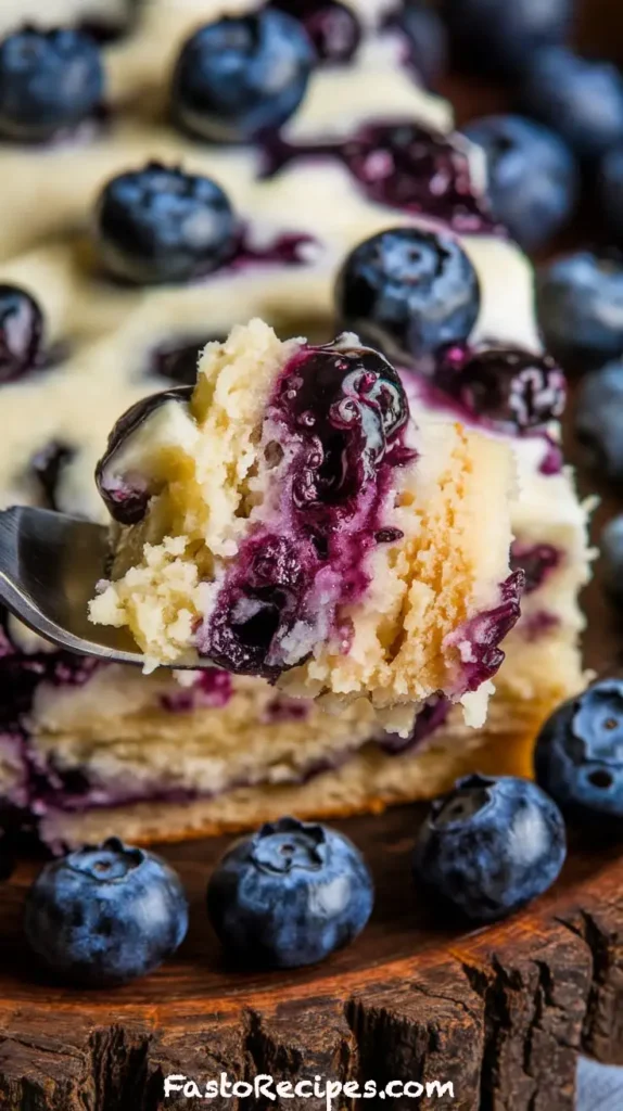 Sheet Pan Blueberry Shortcake