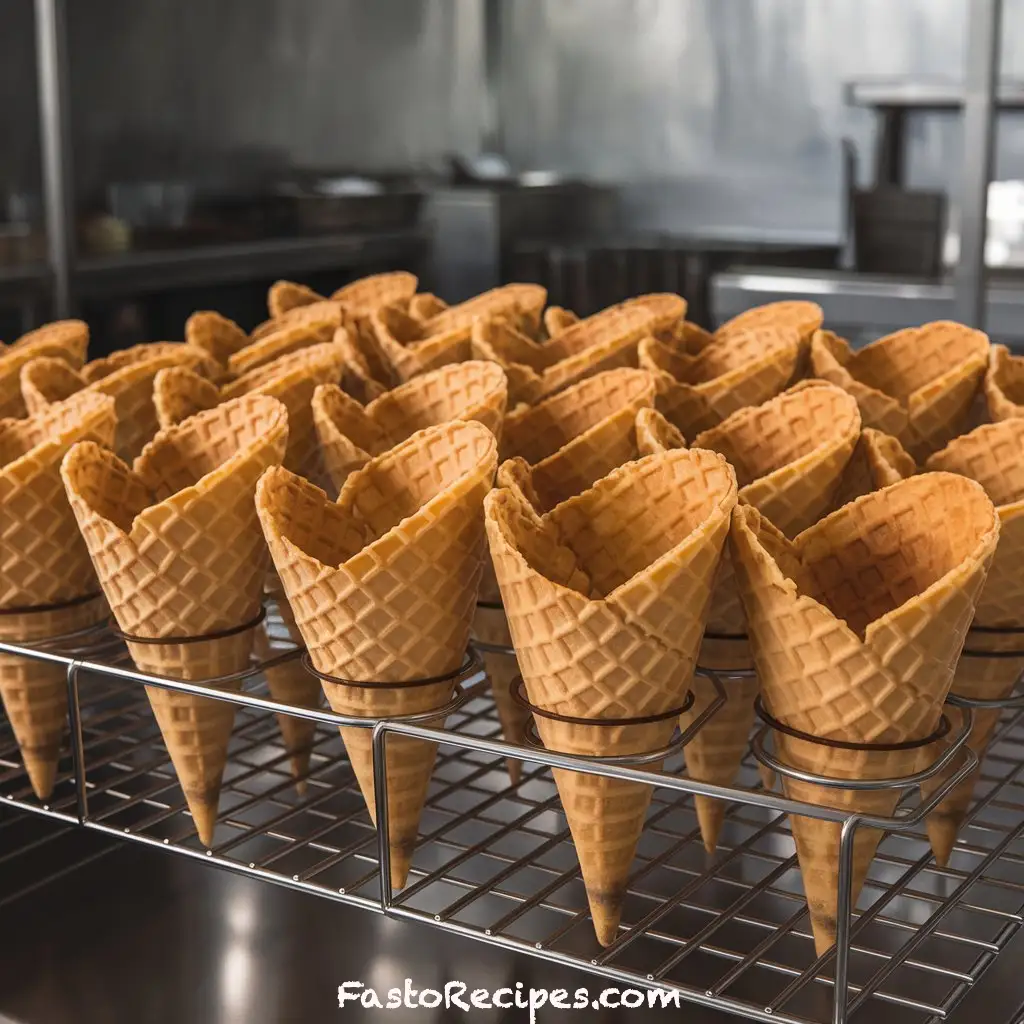 Strawberry Crunch Cheesecake Cones