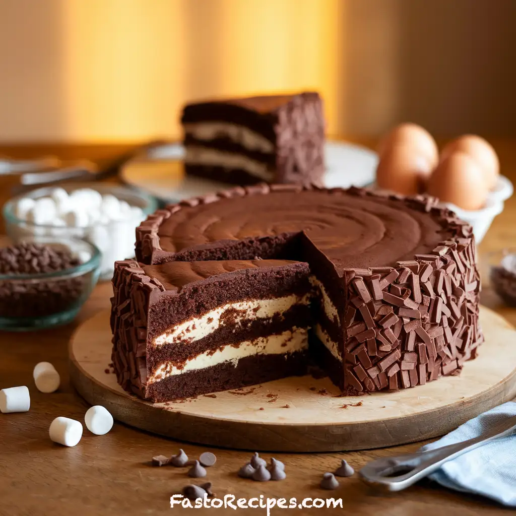 Mississippi Mud Cake