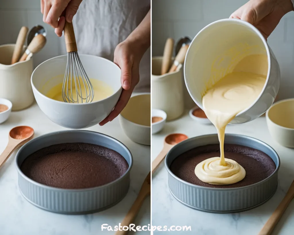 caramel brownie cheesecake