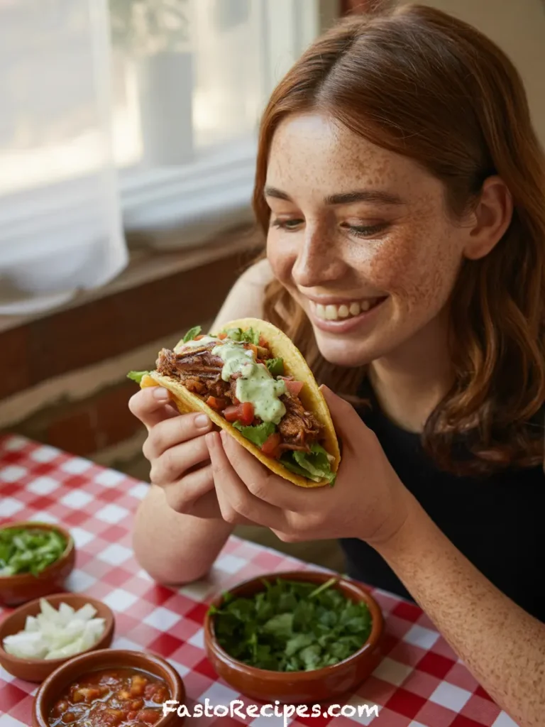Honey BBQ Beef Tacos