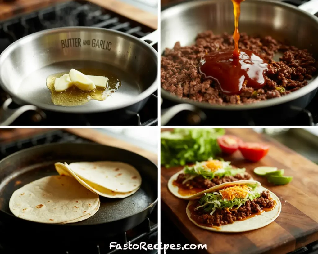 Honey BBQ Beef Tacos
