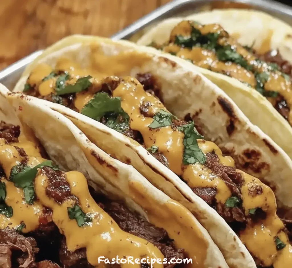 Honey BBQ Beef Tacos