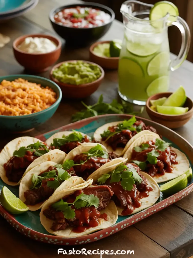 Honey BBQ Beef Tacos