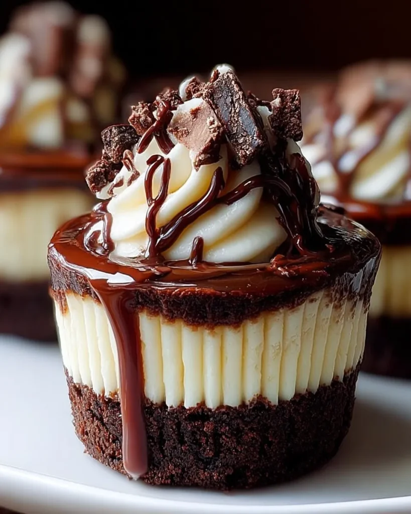 Loaded Brownie Cheesecake Cup - Perfect Dessert Indulgence