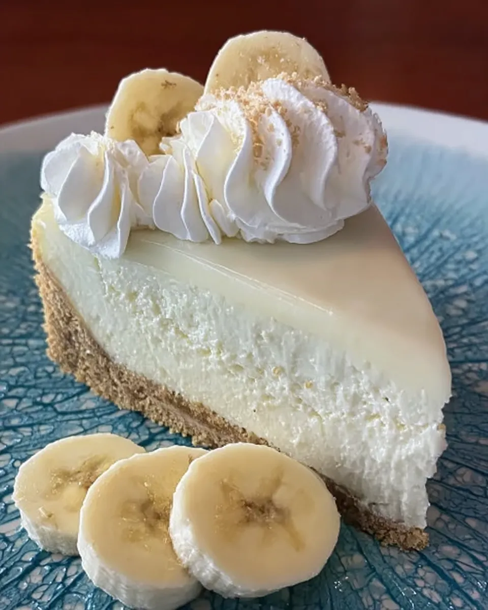 Banana Cream Cheesecake