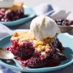 Homemade Blackberry Cobbler Fresh Out of the Oven