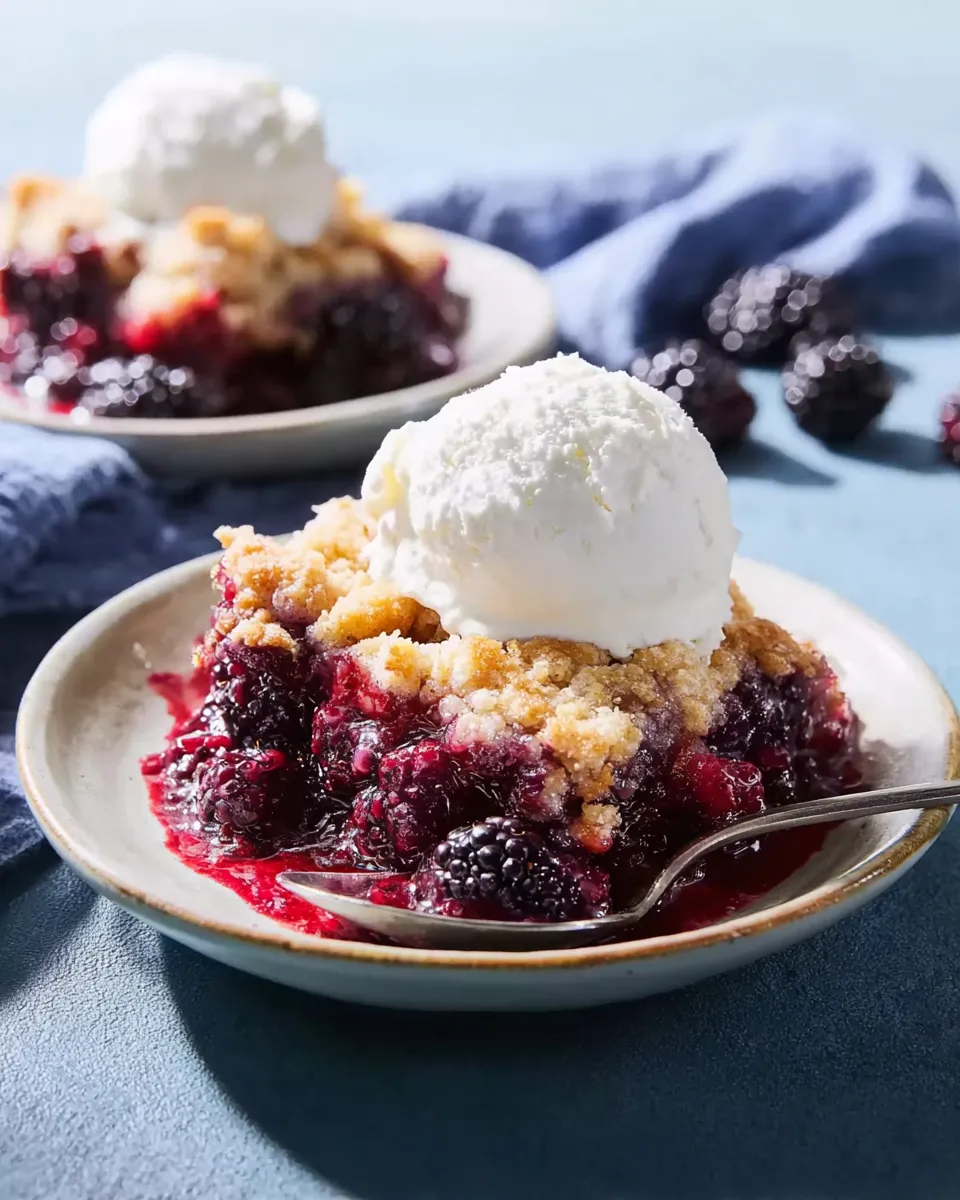Blackberry Cobbler