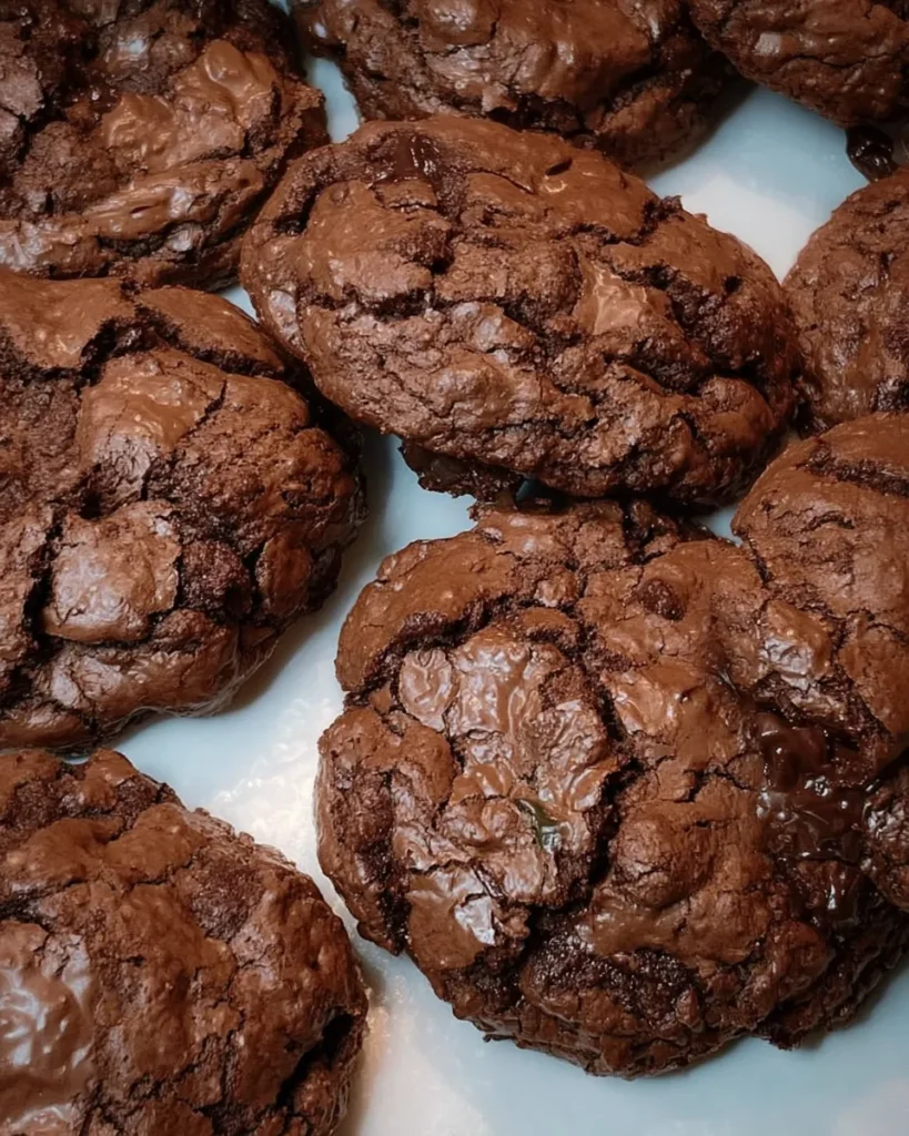 Delicious Brownie Mix Cookies Fresh Out of the Oven