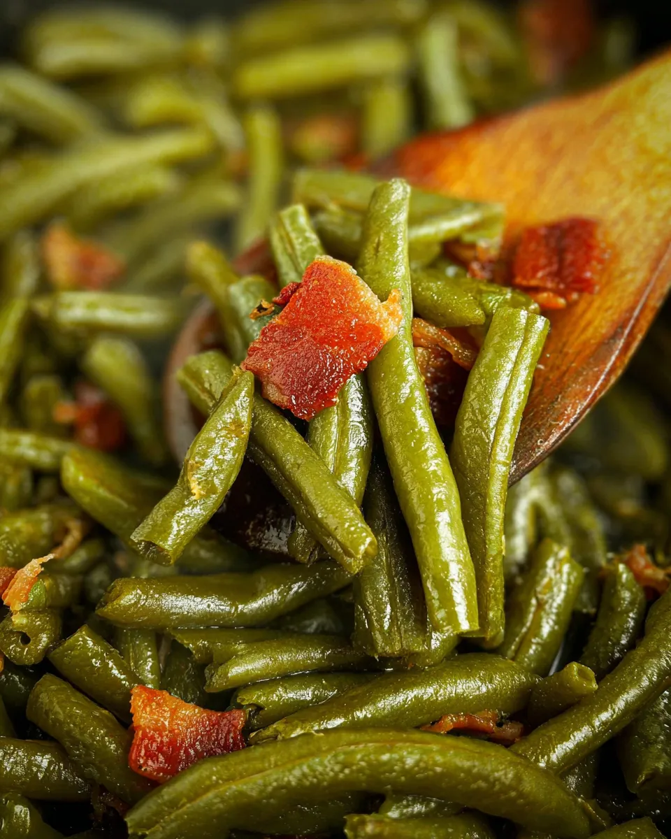 Copycat Texas Roadhouse Green Beans