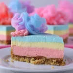 Cotton Candy Cheesecake: Colorful and Delicious Dessert