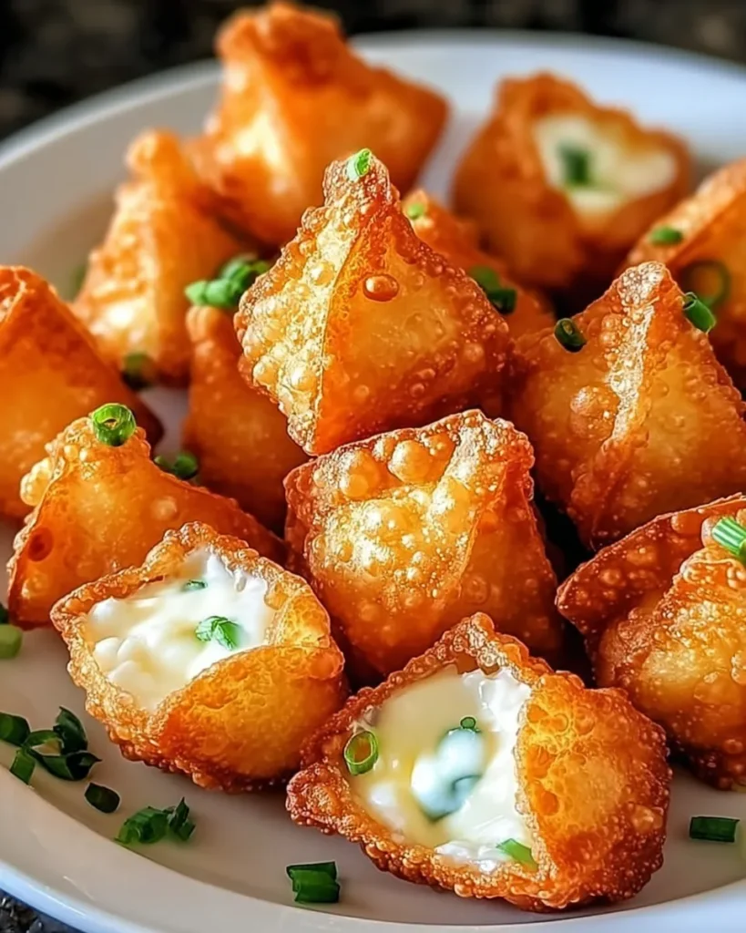 Delicious Homemade Crab Rangoon Bombs Ready to Eat