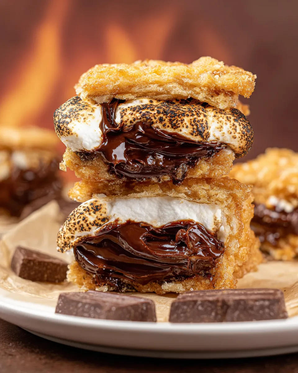 Deep-Fried S’mores