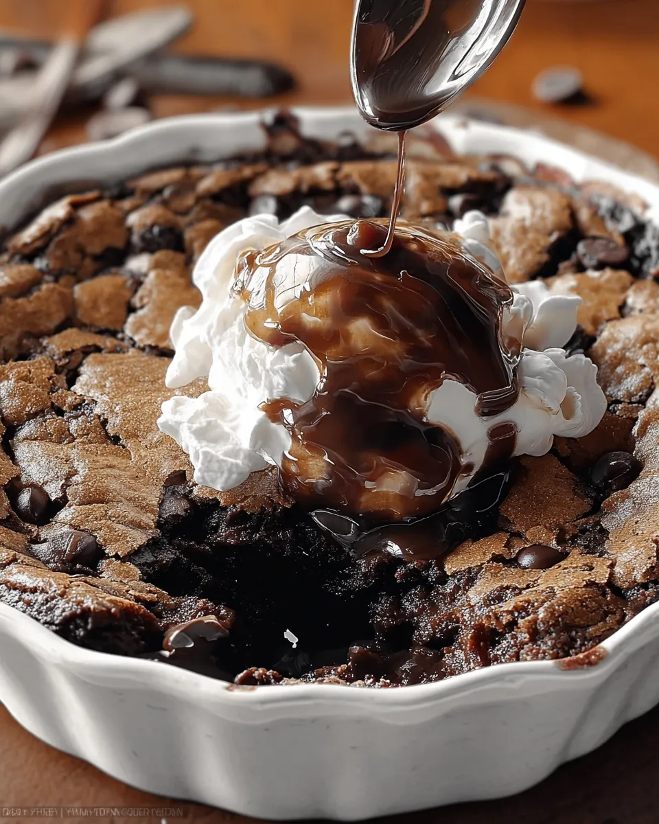 Southern Chocolate Cobbler
