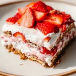Delicious Strawberry Icebox Cake Slices