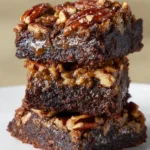 Pecan Pie Brownies - Decadent Dessert Delight