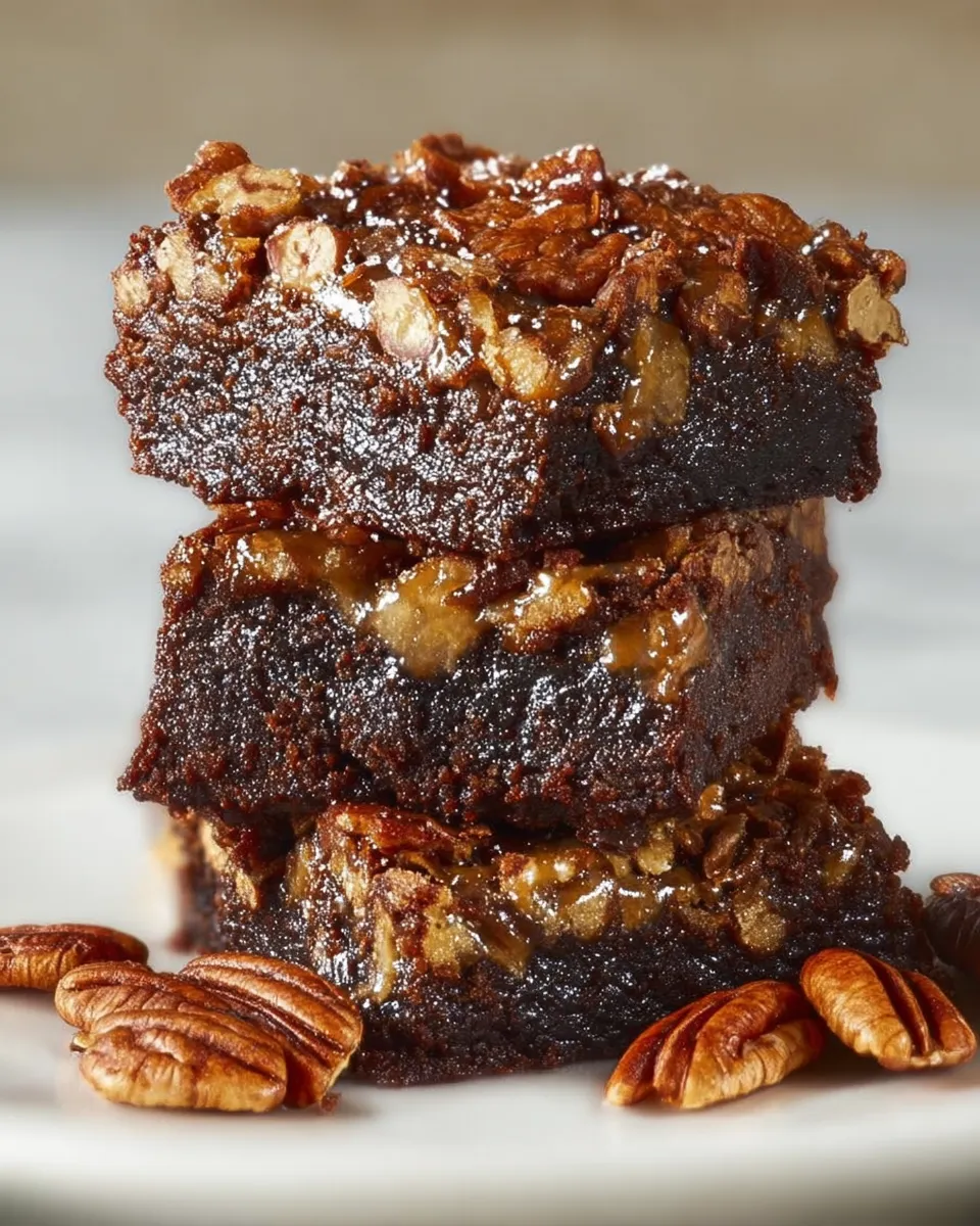 Pecan Pie Brownies